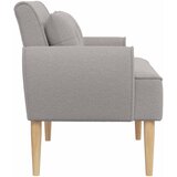  Ljubavni kauč s gumbima Svjetlosiva 117 x 67 x 77 cm Bouclé | Eponuda.ba