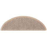 vidaXL Samoljepljivi otirači za stepenice 30 kom 56x17x3 cm svjetlobež | shoptok.hr