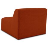 Scandic Opečnato oranžen modul za sedežno garnituro iz tkanine bouclé (sredinski modul) Roxy – | Shoptok.si