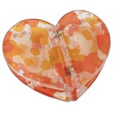 INF Magnetni kvadratni lasni sponki 2 kosa, oranžne, 4.5x5.8cm, (5000327233) | Shoptok.si