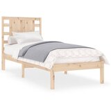 Maison Chic Posteljni okvir - Enojna postelja - Postelja za odrasle iz trdnega lesa 90x190 cm-J8695, (21775556) | Shoptok.si