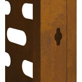 vidaXL Corten jeklo Vremensko odporna jeklo 110 x 50 x 105 cm | Shoptok.si
