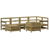  7-dijelni set vrtnih sofa od impregnirane borovine | shoptok.hr