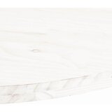  Ploča za stol bijela 70x35x2,5 cm od masivne borovine ovalna | shoptok.hr