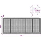  Gabion s žicom debljine 3,5 mm i mrežom 5x2,5 cm 500x100x200 cm | shoptok.hr
