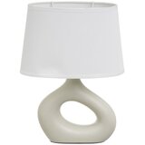 Casa Selección Bijela/bež stolna lampa keramička s tekstilnim sjenilom (visina 30 cm) – | shoptok.hr