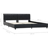  Okvir za krevet od umjetne kože crni 160 x 200 cm | shoptok.hr