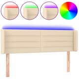  LED uzglavlje krem 147x16x78/88 cm od tkanine | Eponuda.ba