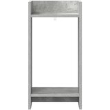  Stalak za biljke s policom Betonsko Siva 30 x 30 x 60 cm | shoptok.hr