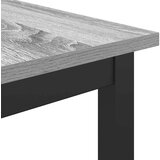  Stol Siva Sonoma 100 x 40 x 100 5 cm Inženjerska drva i čelik | shoptok.hr