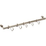  Držalo za kuhinjske pripomočke (40 cm, 5 obešal, inox) Cene
