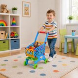 Kolica za trgovinu za igru sa 46 elemenata - šarena | shoptok.hr
