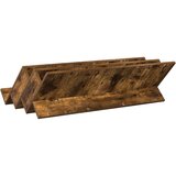  Polica za časopise s policom Dimljeni hrast 90 x 53 x 28,5 cm | shoptok.hr