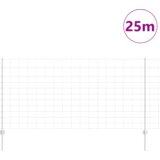 vidaXL Ogradni stupovi 22 kom U-kanal 120 cm Galvanizirani čelik | shoptok.hr