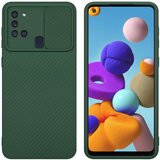 Cadorabo Ohišje, združljiv s Samsungom v Bonbon Green - Zaščitni pokrov, narejen iz fleksibilnega silikona TPU in z zaščito pred kamero, (20602824) | Shoptok.si