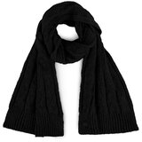 Vuch Pleteni šal Sheron SC Black, 31 x 178 cm | shoptok.hr
