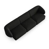 Milo Casa Črna sedežna garnitura iz šenilje 266 cm Paolo – | Shoptok.si