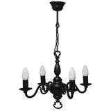 Brilagi Luster na lancu IMPERO 4xE14/60W/230V crna Cene