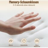 SHULLTJI Curosleep ortopedski vzglavnik z ergonomskim memory foam vzglavnikom za vrat in hrbtenico | Shoptok.si
