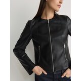 Reserved - Motoristička jakna od umjetne kože - crno | shoptok.hr