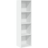 Maison Chic Knjižna omara - Knjižni regal bela 40x30x152 cm inženirski les, (21726101) Cene