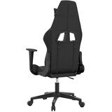  Masažni gaming stol črno in siva umetno usnje, (21378524) | Shoptok.si