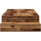 Krevet s ladicama s ladicama Staro drvo 90 cm Konstruirano drvo | shoptok.hr