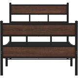  Okvir kreveta bez madraca s uzglavljem i podnožjem 80x200 cm | shoptok.hr