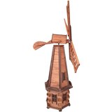  Drvena vrtna vjetrenjača, rotirajuća, ukrasna 170 cm | shoptok.hr