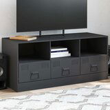 Maison Chic TV omarica - TV stojalo - Televizijska omarica antracitna 99x39x44 cm jeklo, (21699075) | Shoptok.si