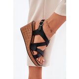 Sergio Leone Wedge Sandals For Women | shoptok.hr
