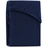 AmeliaHome Plahta s gumom Ruby 80-90x200 cm, indigo | shoptok.hr