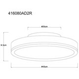 Globo STROPNA LED-SVETILKA DORO //3000 K/230 V/ | Shoptok.si