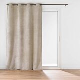 Douceur d intérieur Bež zavesa iz mikroflanele 140x240 cm Flanela – Cene