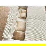 Bobochic Paris Bež sklopiva/s prostorom za odlaganje sofa od samta 244 cm Chelsea – | shoptok.hr