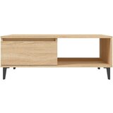  Stolić za kavu boja hrasta sonome 90 x 60 x 35 cm od iverice | shoptok.hr
