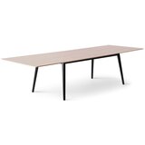 Hammel Furniture Crni/u prirodnoj boji proširiv blagovaonski stol s pločom stola u dekoru hrasta 100x210 cm Meza – | shoptok.hr