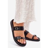 Boto Women Sandals With Buckles Black Brinella | Shoptok.si