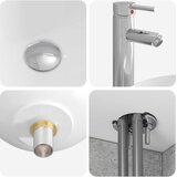  Set ormarića za kupaonicu 3 kom. Betonska siva | shoptok.hr