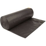 vidaXL Vreće za smeće s vezicama 250 kom crne 120 L | shoptok.hr