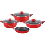 Zilan Posuđe, teflon, set 7/1, crvena – ZLN9379 Cijene
