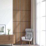 vidaXL Akustične zidne ploče 8 kom letvica 60,5x60 cm hrastov furnir | shoptok.hr