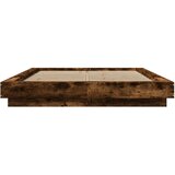  Okvir kreveta boja hrasta 120x200 cm od konstruiranog drva | shoptok.hr