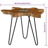  Stolić za kavu 70 x 45 cm od tikovine i poliesterske smole | Eponuda.com