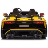  Licencirani auto na akumulator Lamborghini XXL A8803 24V - dvosjed - žuti | shoptok.hr