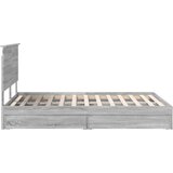  Postelja s shranjevanjem z vzglavjem Siva Sonoma 140 x 200 cm, (5000106646) | Shoptok.si