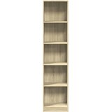  Regal za knjige boja hrasta 40x24x176 cm od konstruiranog drva | Eponuda.ba