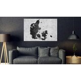  Slika na plutenoj podlozi - Stone Denmark [Cork Map] 60x40 | shoptok.hr