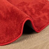 OVIEDO kratkih vlakana crveni Ø 120 cm | shoptok.hr