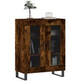 Komoda boja dimljenog hrasta 69,5x34x90 cm konstruirano drvo | shoptok.hr